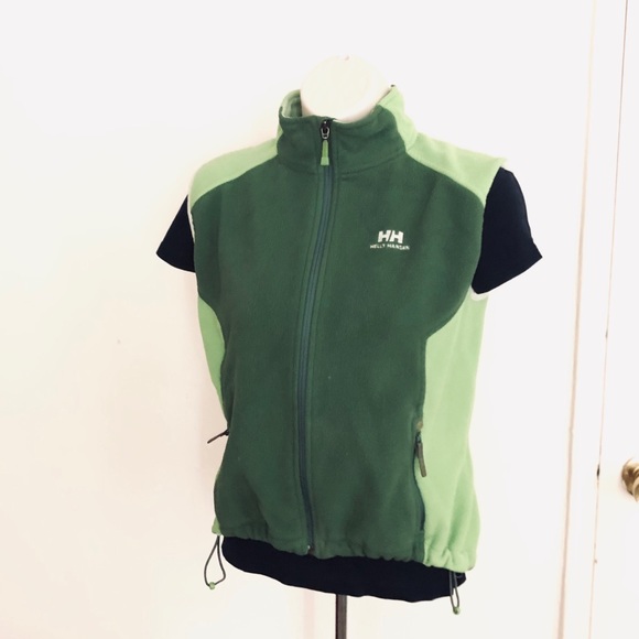 Helly Hansen Jackets & Blazers - Helly Hansen full zip & pocket color block vest; S